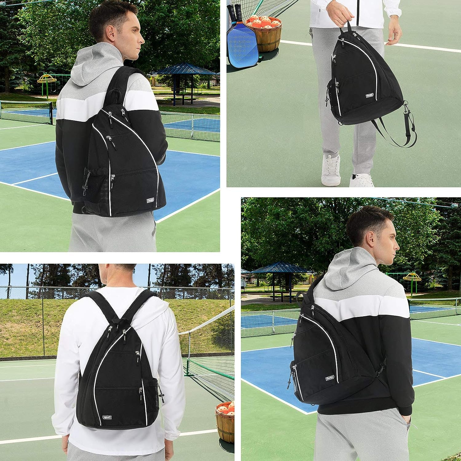 Pickleball Bag for Women Pickleball Backpack Reversible Pickleball Paddle Bag Pickleball Rackets Bags for Ladies