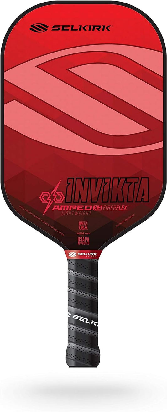 Selkirk Amped Collection Pickleball Paddle | Amped Pro | Amped Control | Pickleball Paddle with Polypropylene X5+ 16Mm Core | Amped Fiberglass Pickleball Rackets