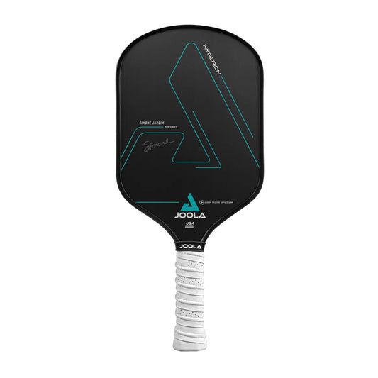 Simone Jardim Hyperion CFS 16Mm Pickleball Paddle, Black, 7.9 Oz